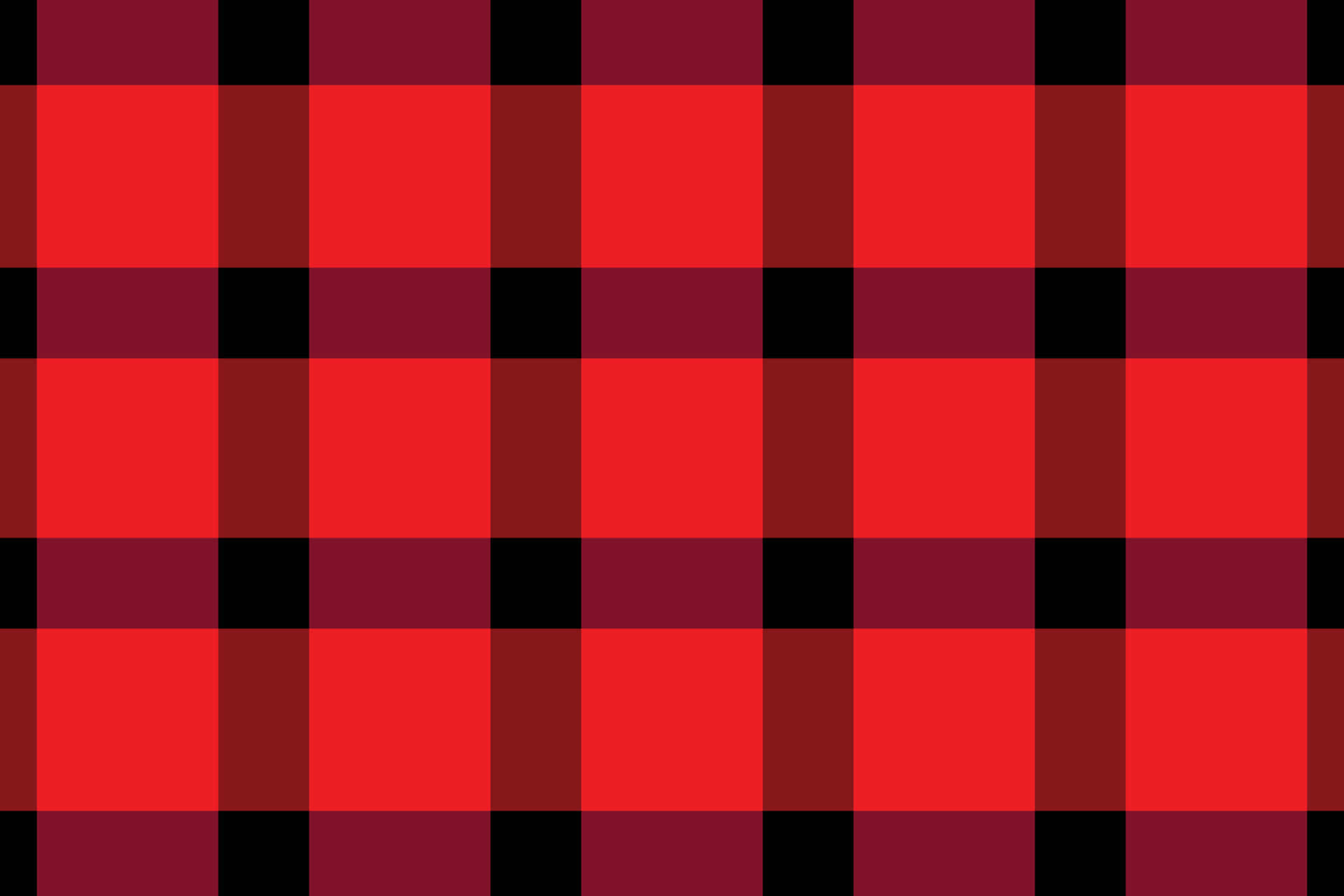 Classic Red and Black Plaid Wallpaper