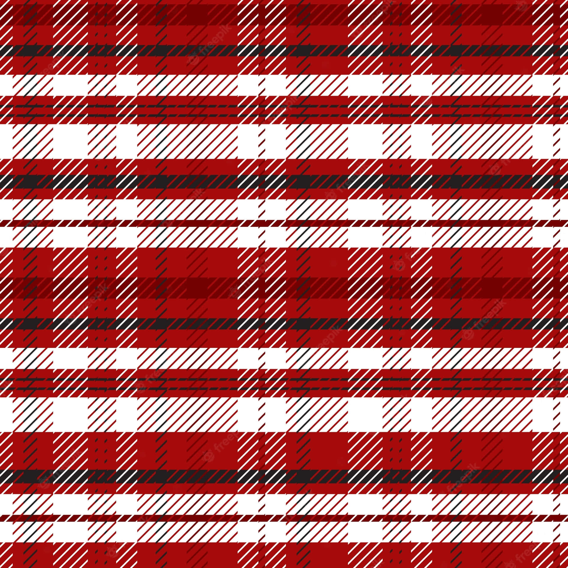 Bold and timeless, this classic black and red plaid pattern is perfect for all occasions. Wallpaper