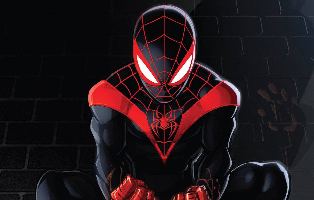 Black And Red Spider-man
