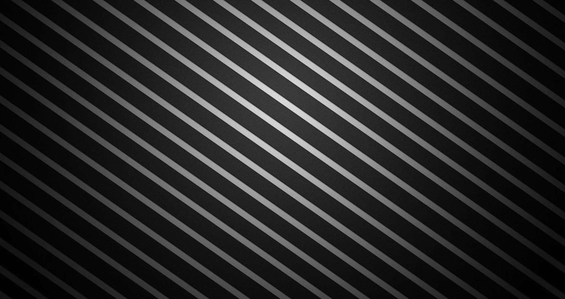 A Black And Silver Striped Wallpaper
