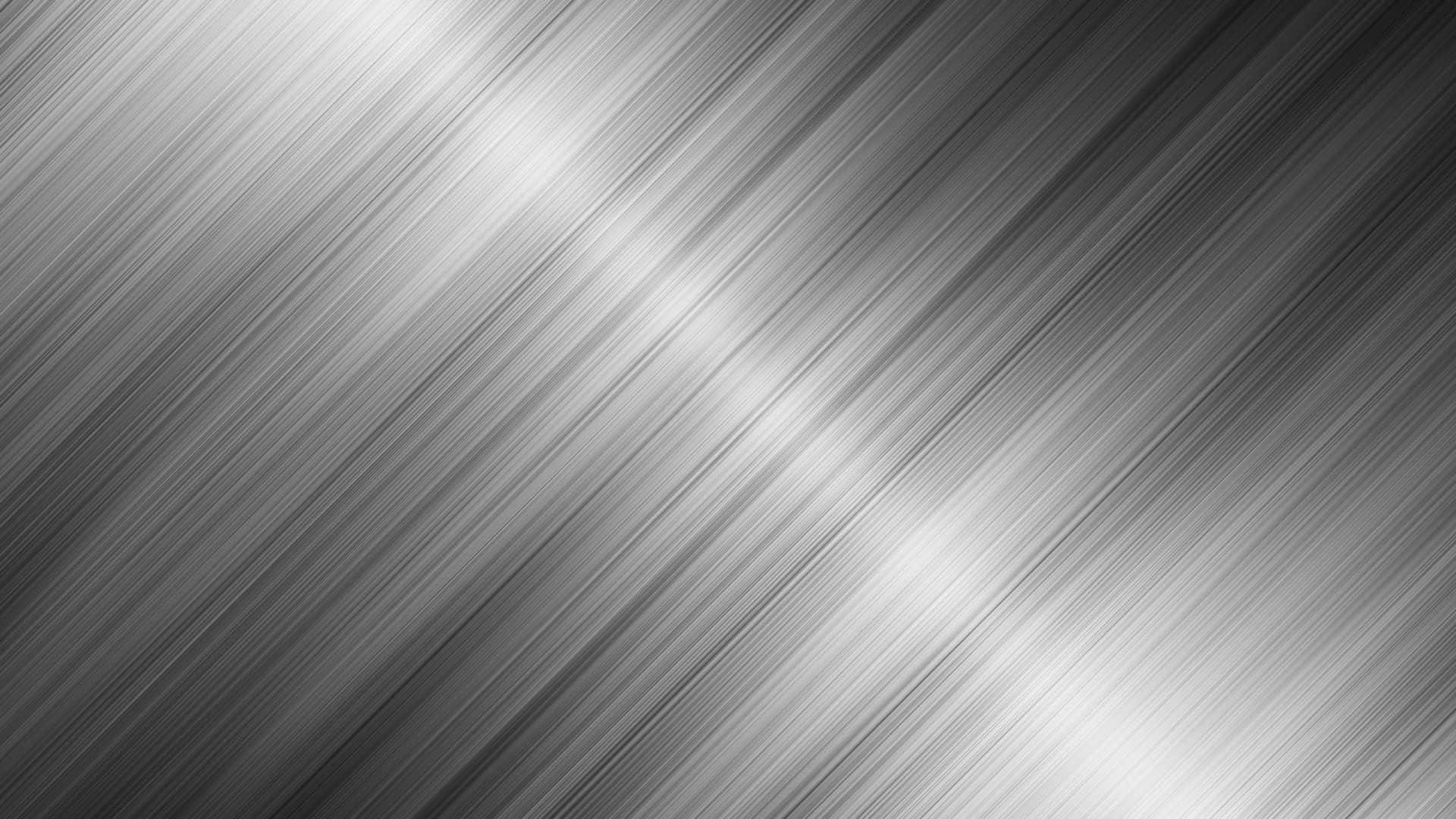 Einschwarz-weißer Metallhintergrund Mit Linien.