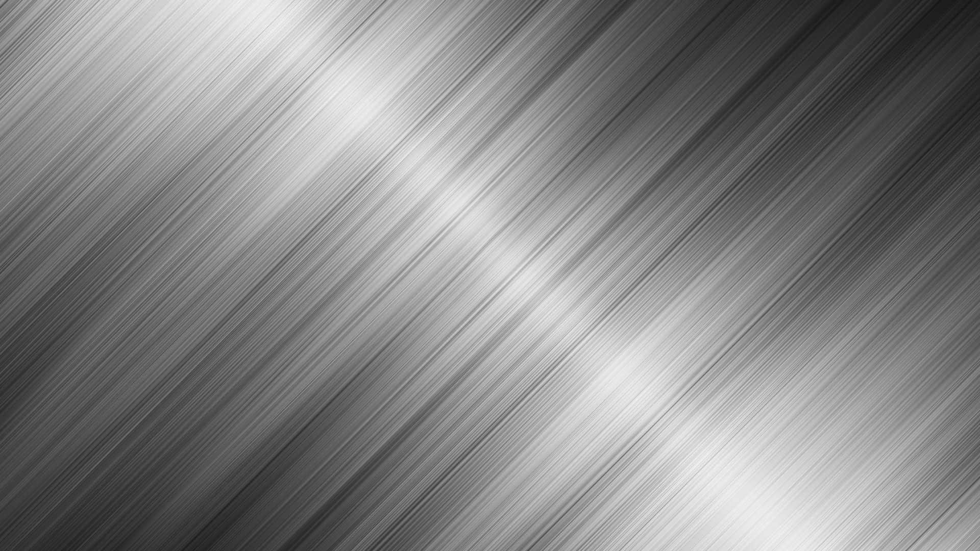 Einschwarz-weißer Metallischer Hintergrund Mit Linien