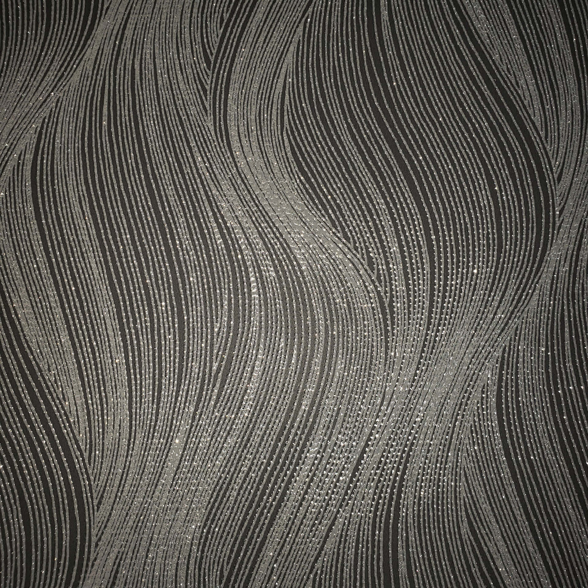 Minimalist black and silver gradient pattern Wallpaper