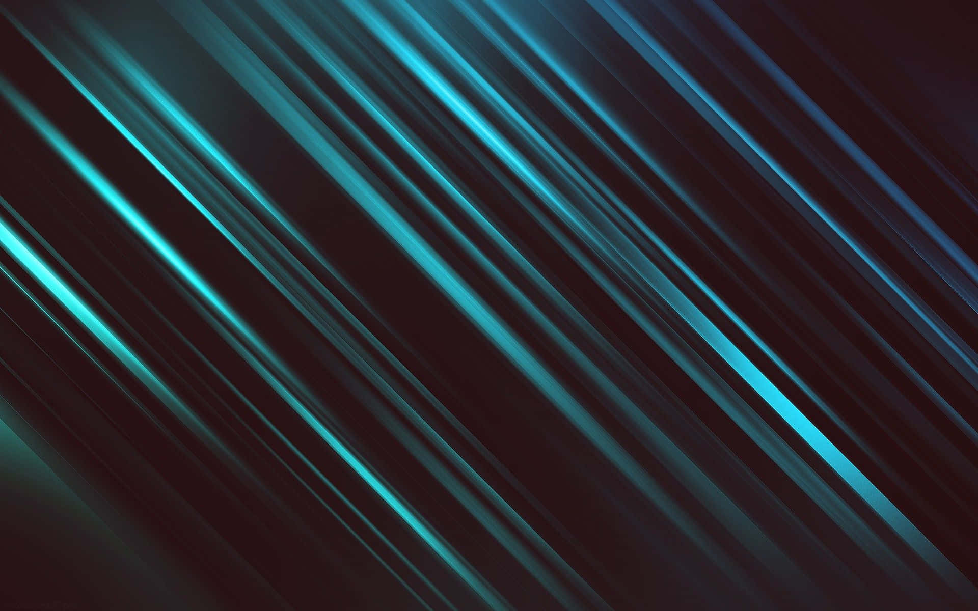 Blue And Green Lines On A Dark Background Wallpaper