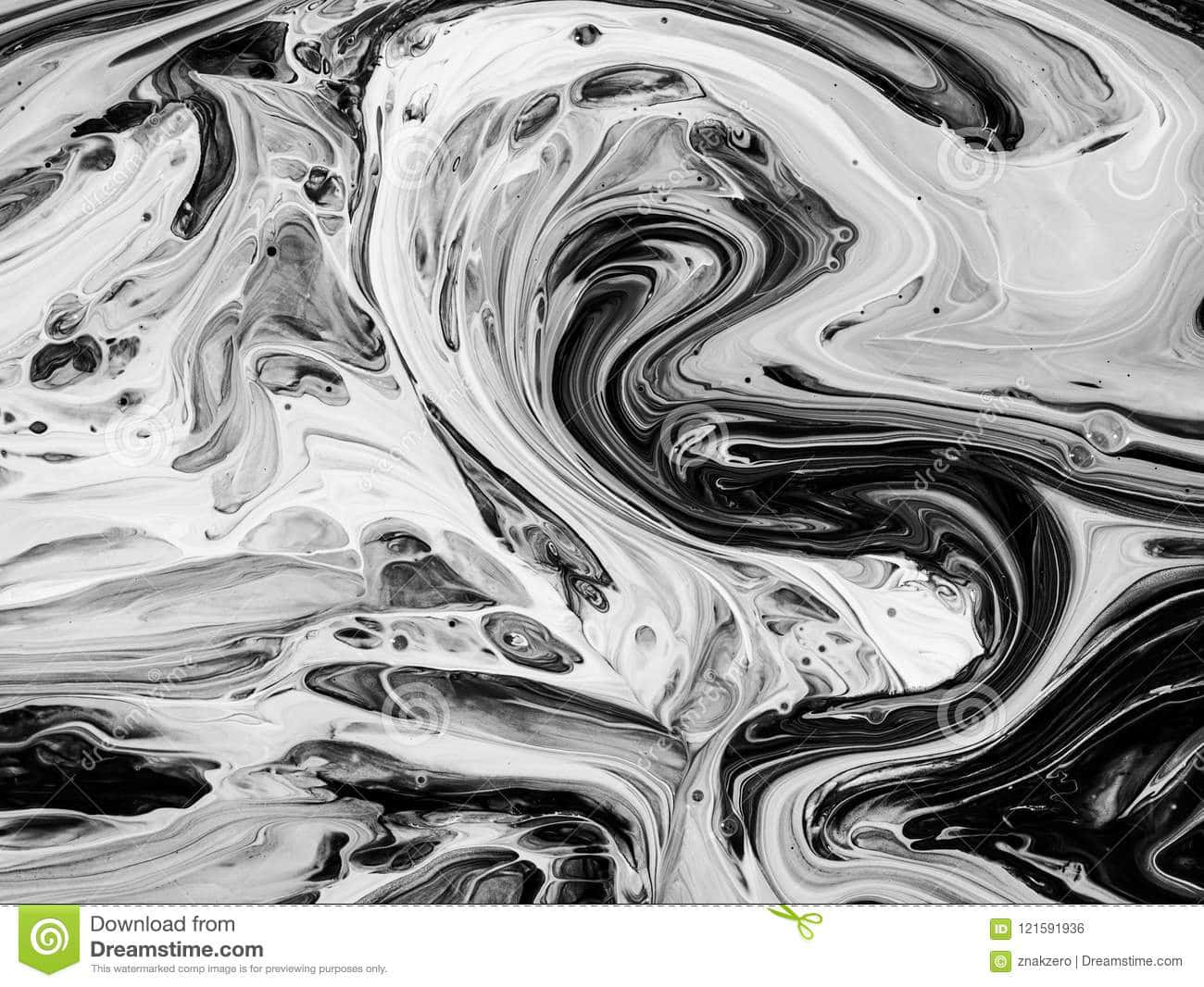 Slående sort og hvid geometrisk abstrakt baggrund Wallpaper