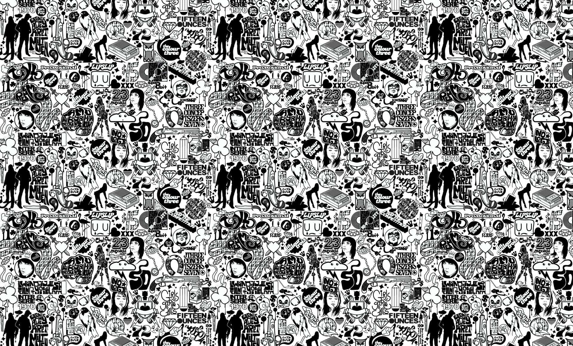 Schwarzweiß Ästhetischer Hintergrund, 1920 X 1160 Pixel