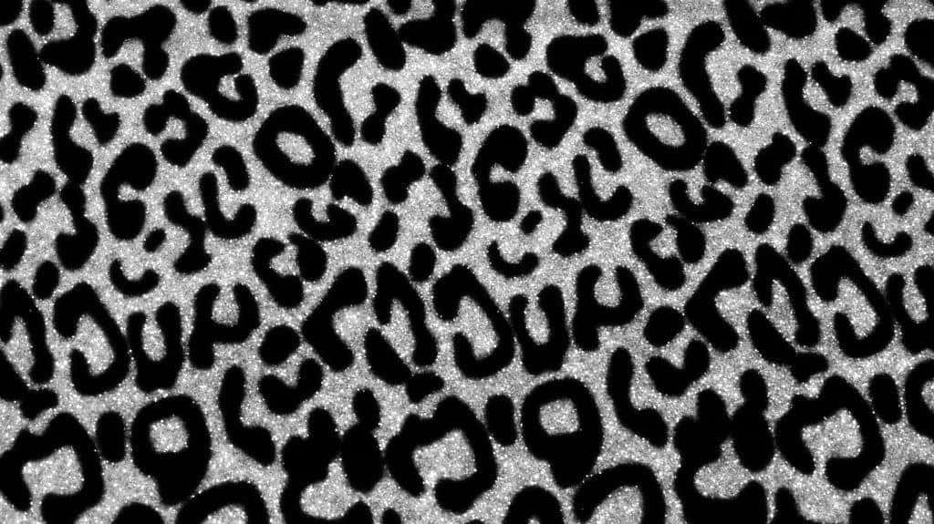 Show off Your Animal Style with Black and White Animal Print Wallpaper