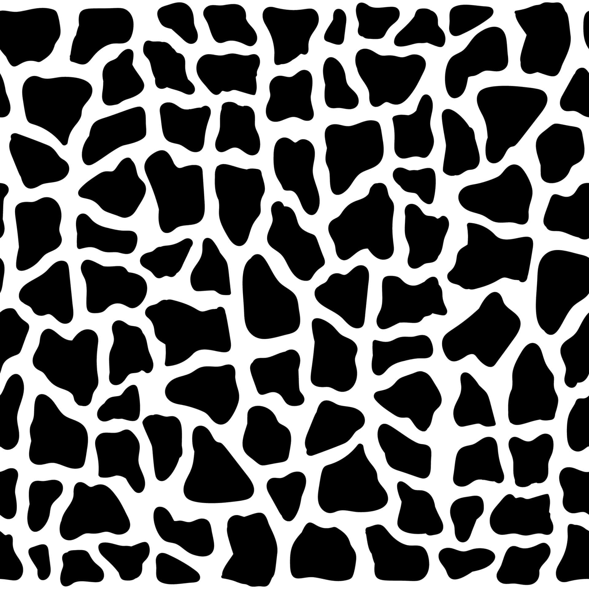 Black and White Animal Pattern Wallpaper