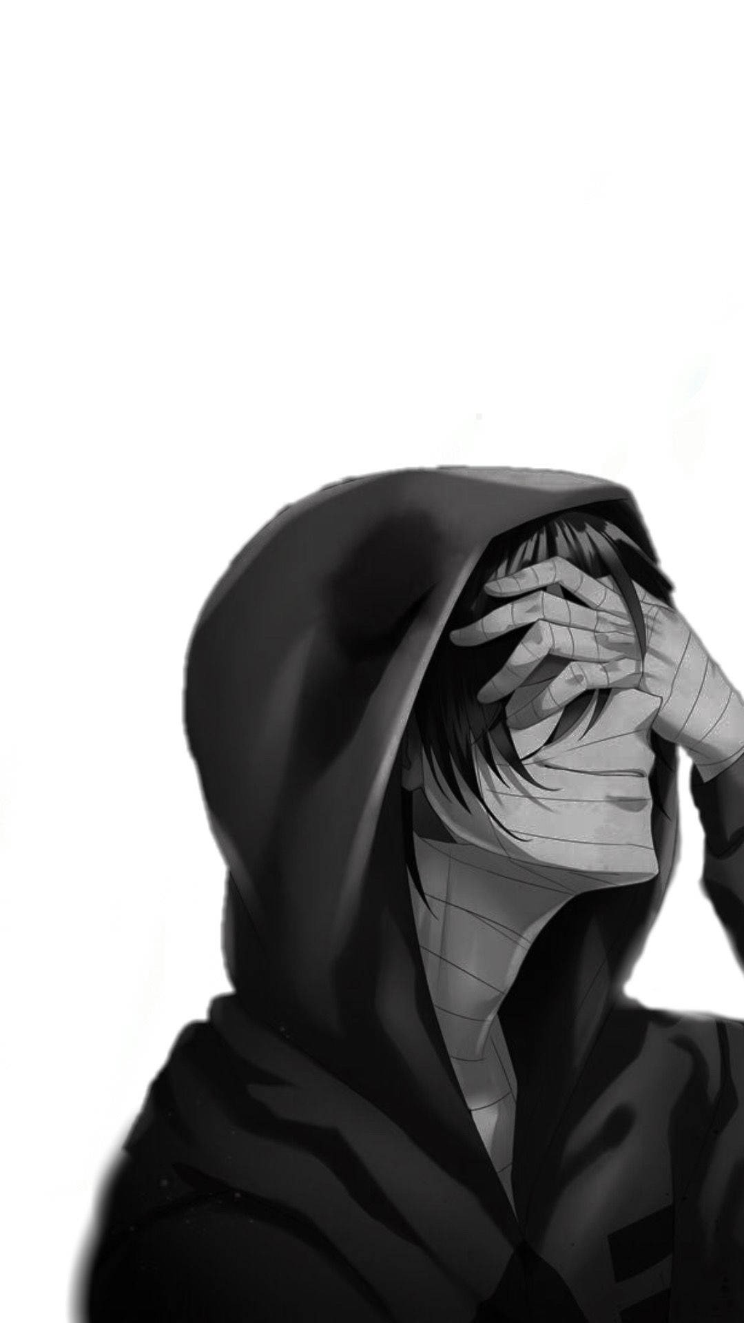 Anime Guy Render By Xdarkivyx On Deviantart  Black And White Anime PNG  Image  Transparent PNG Free Download on SeekPNG