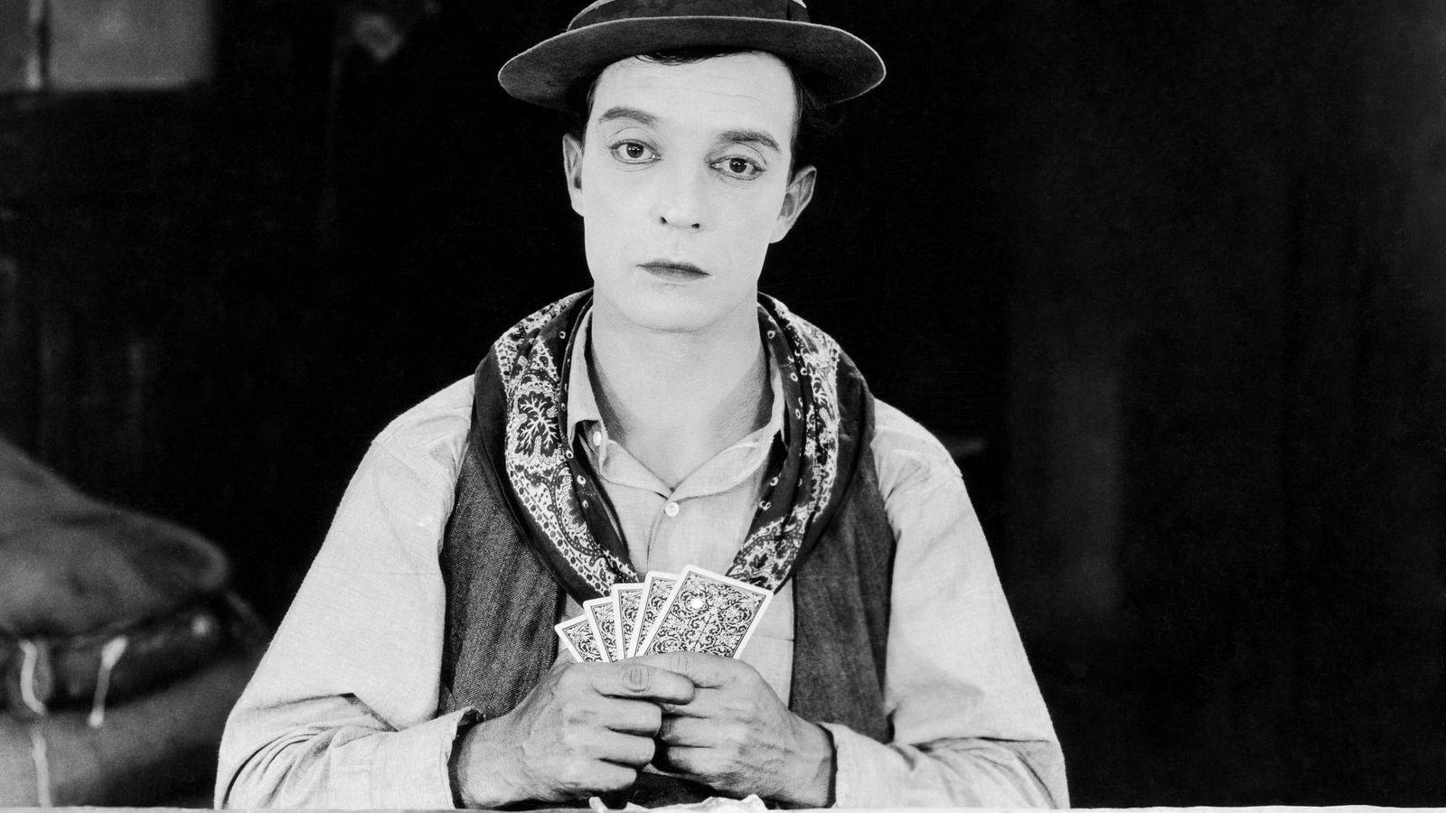 Schwarzweiß Buster Keaton Wallpaper