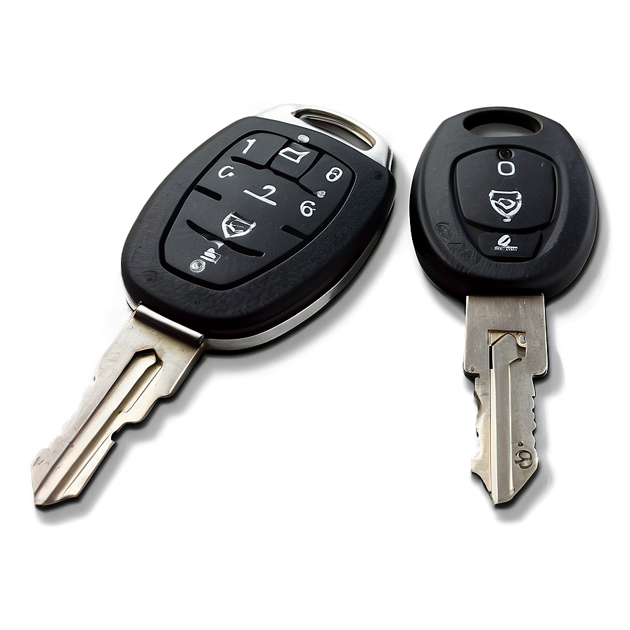 Black And White Car Keys Png Tse89 PNG