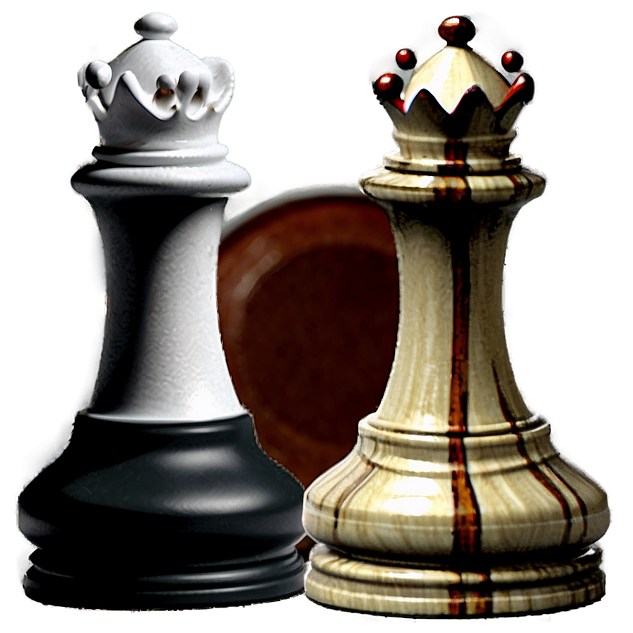 Black And White Chess Set Png 43 PNG