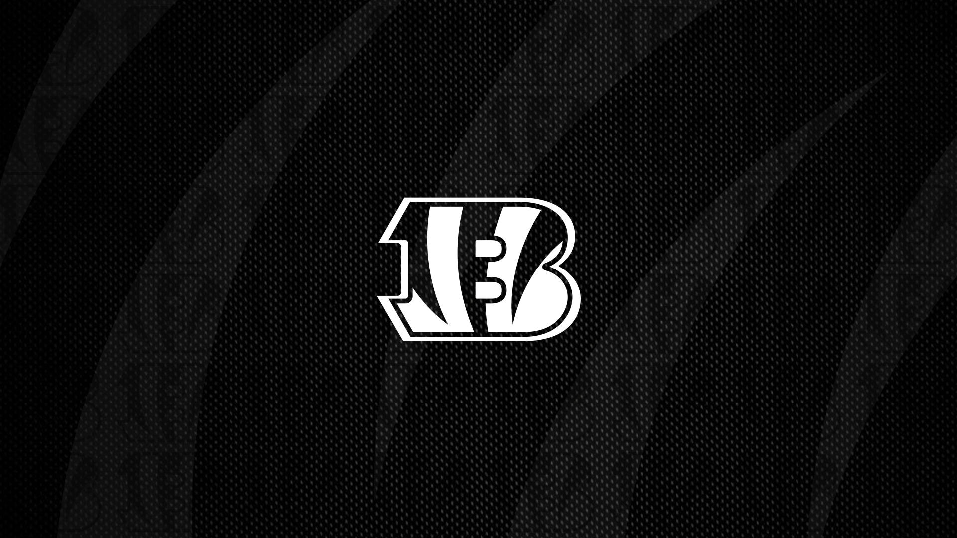 Black And White Cincinnati Bengals Logo Wallpaper