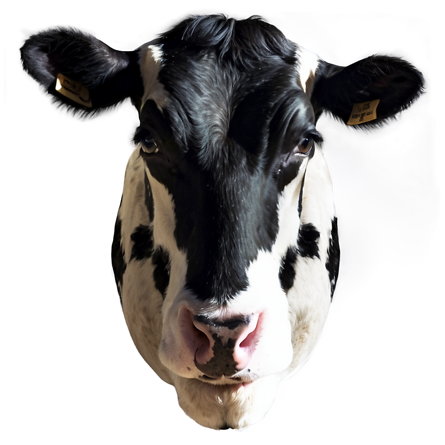 Black And White Cow Face Png 21 PNG