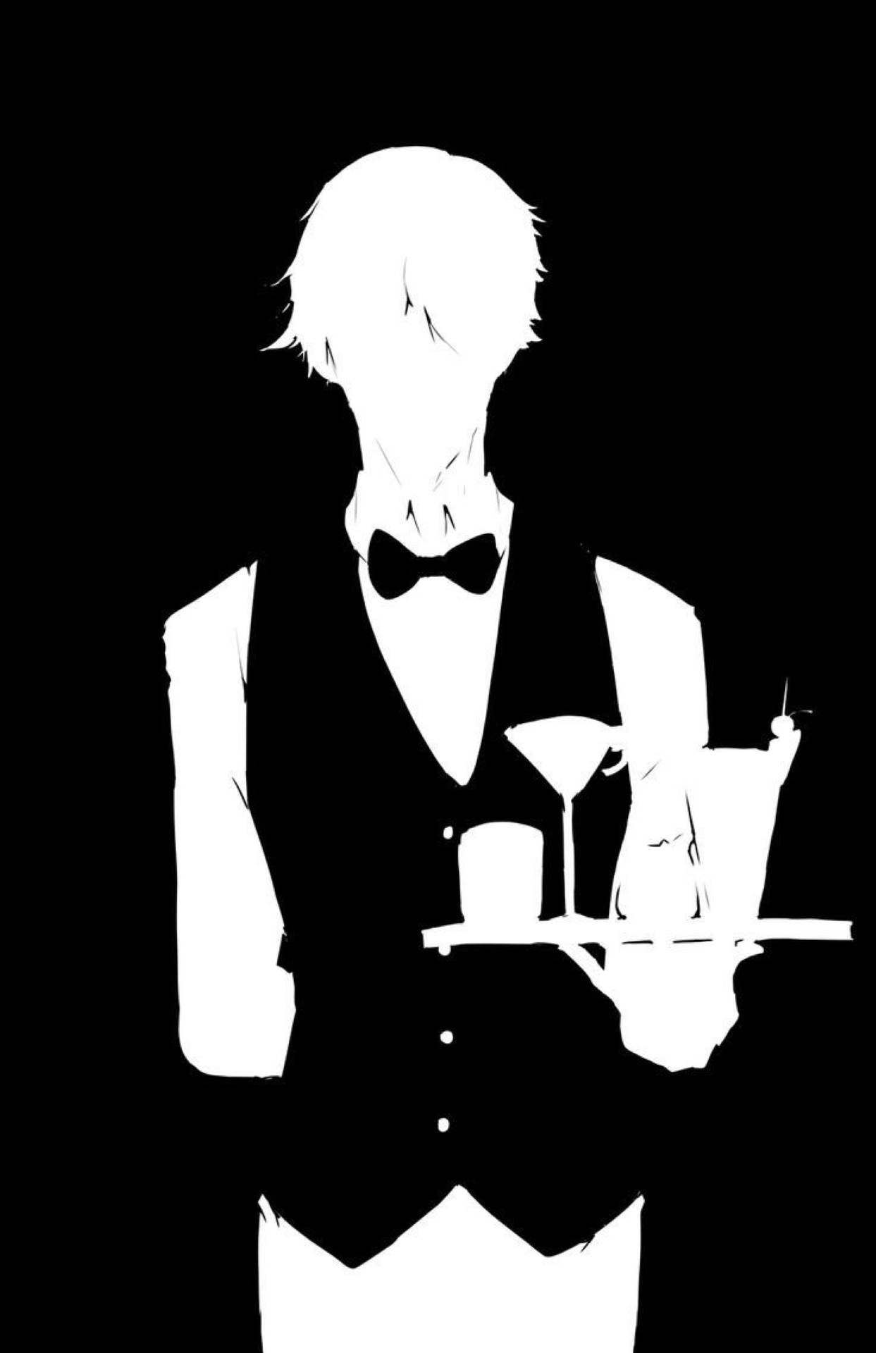 Black And White Death Parade Background