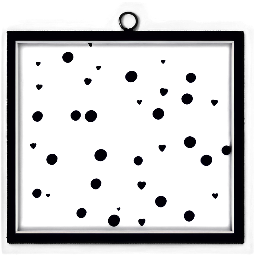 Black And White Frame Border Png 06262024 PNG