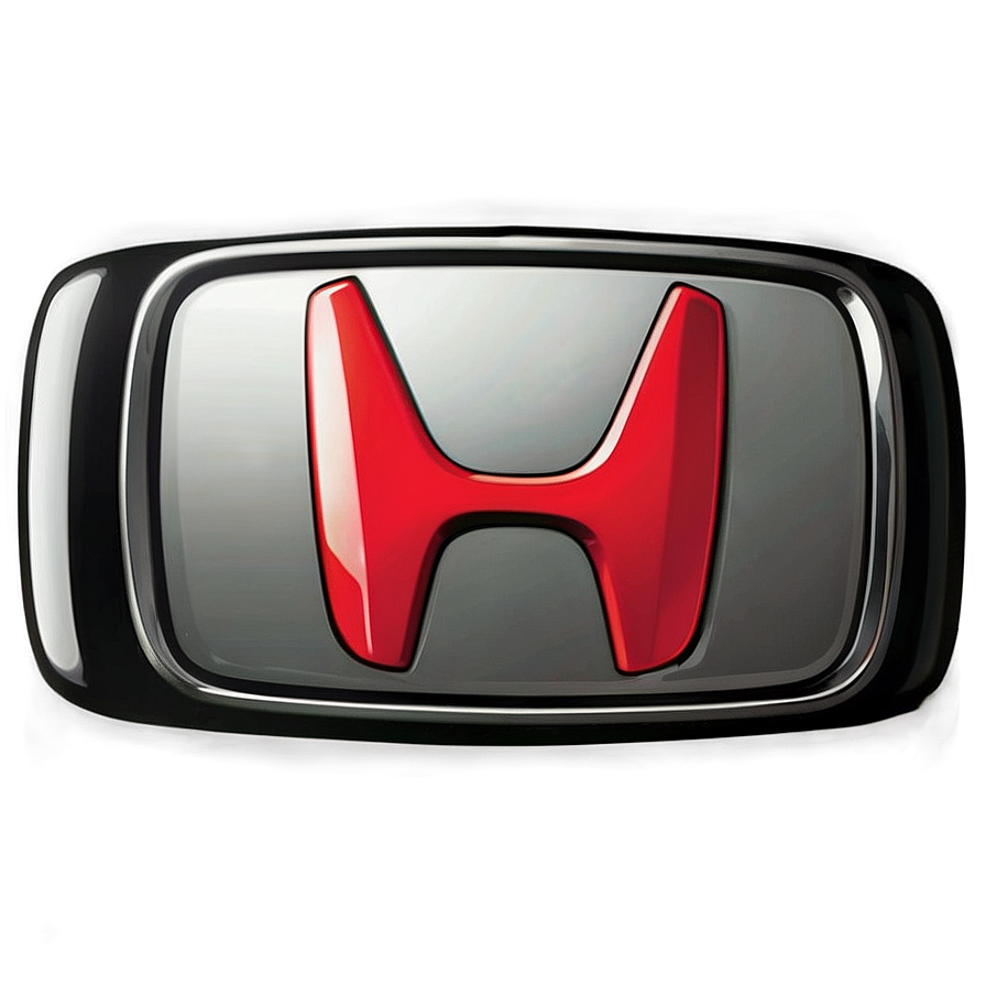 Black And White Honda Logo Png 05252024 PNG