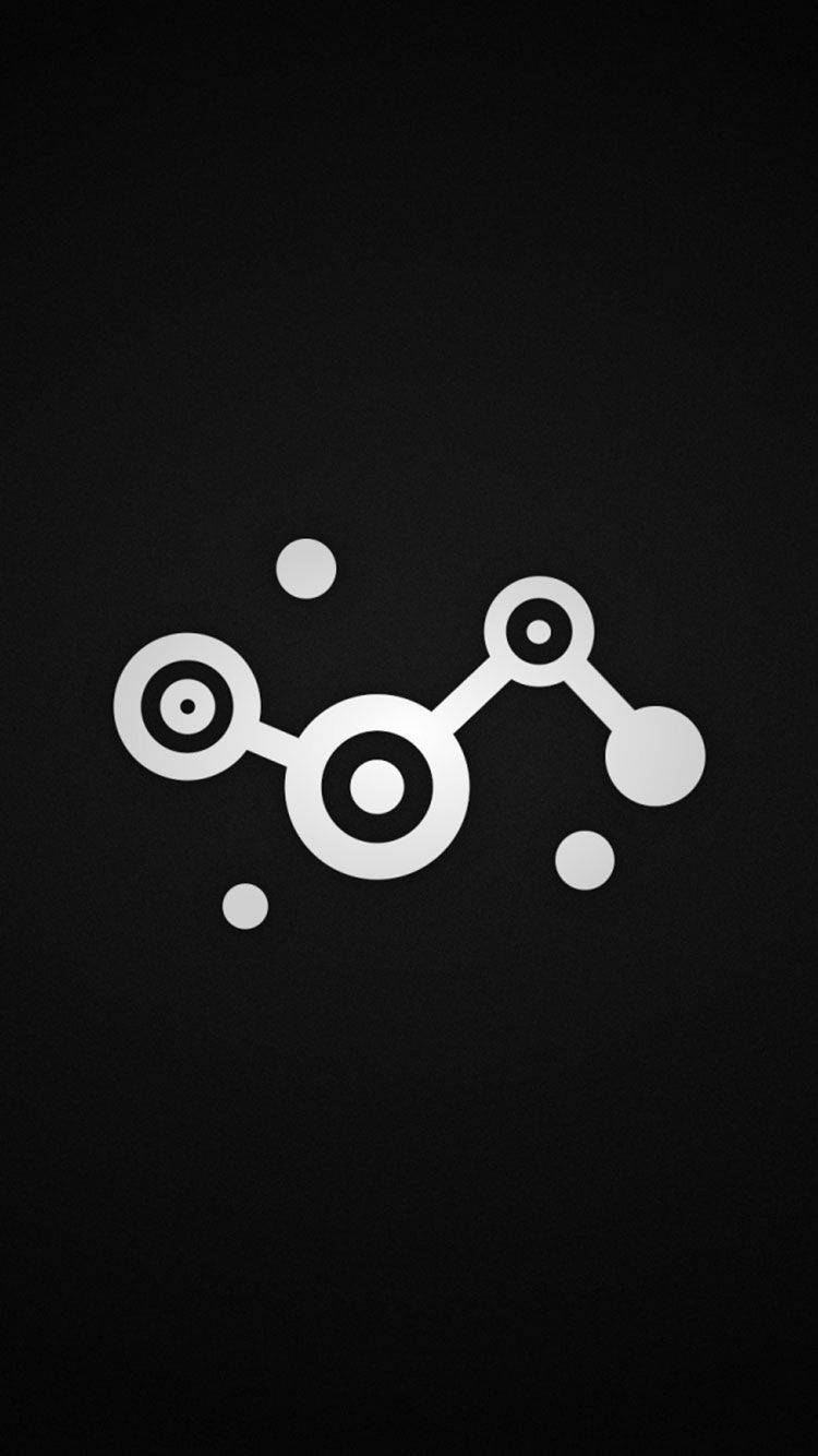 Black And White Iphone Steam Logo Picture