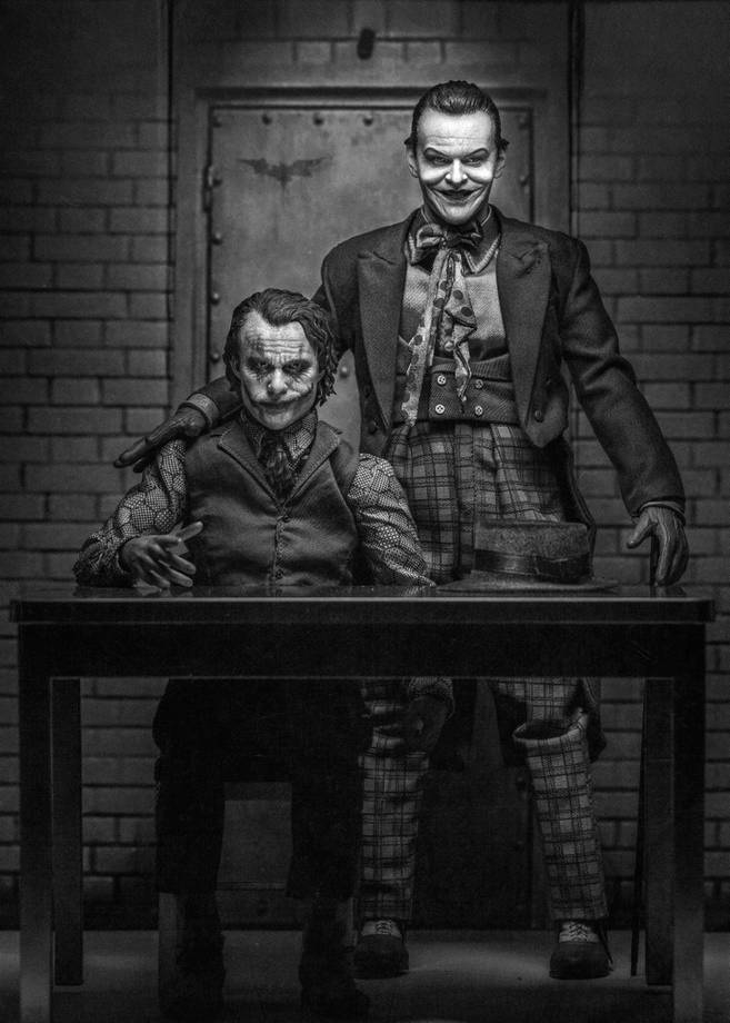 Black And White Joker Dark Knight Gotham Wallpaper