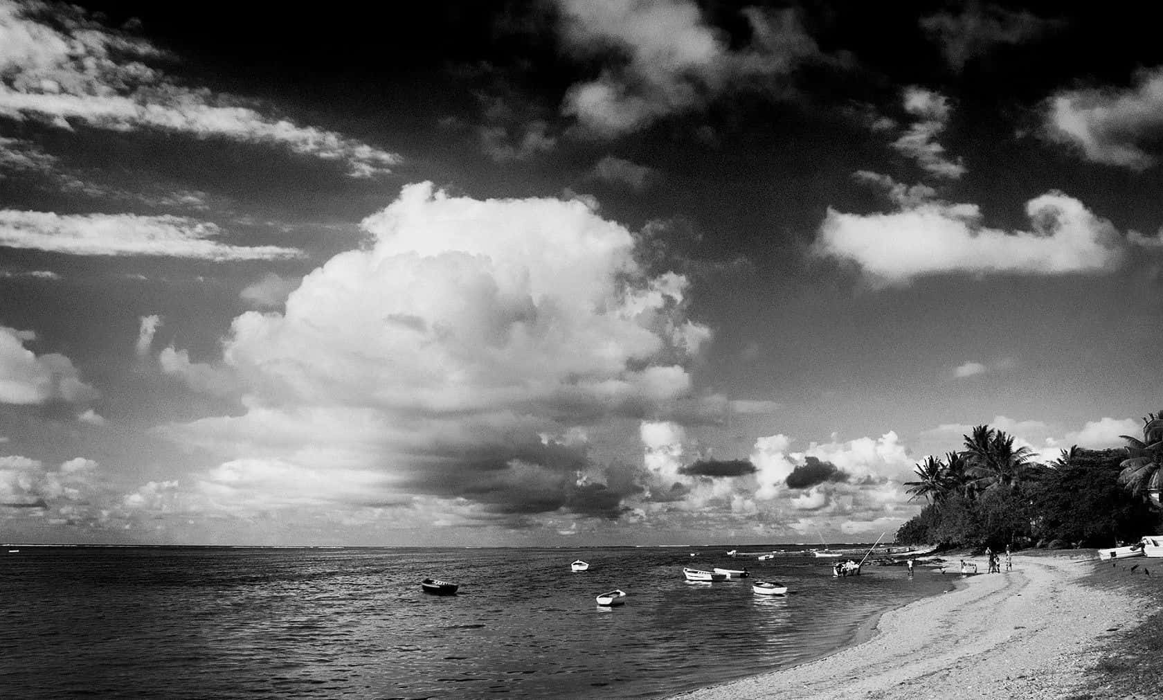 Impresionantesfotografías De Paisajes En Blanco Y Negro Fondo de pantalla