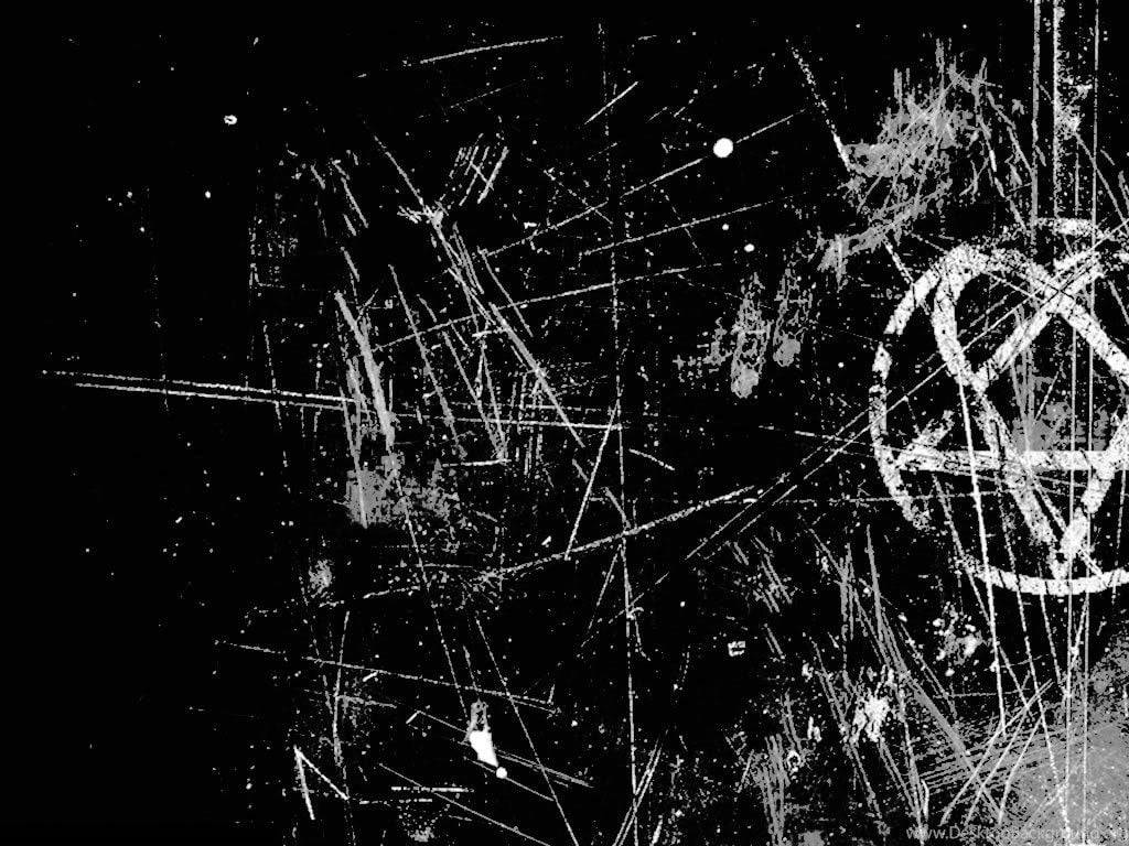 Black and White Lines Grunge PFP Wallpaper
