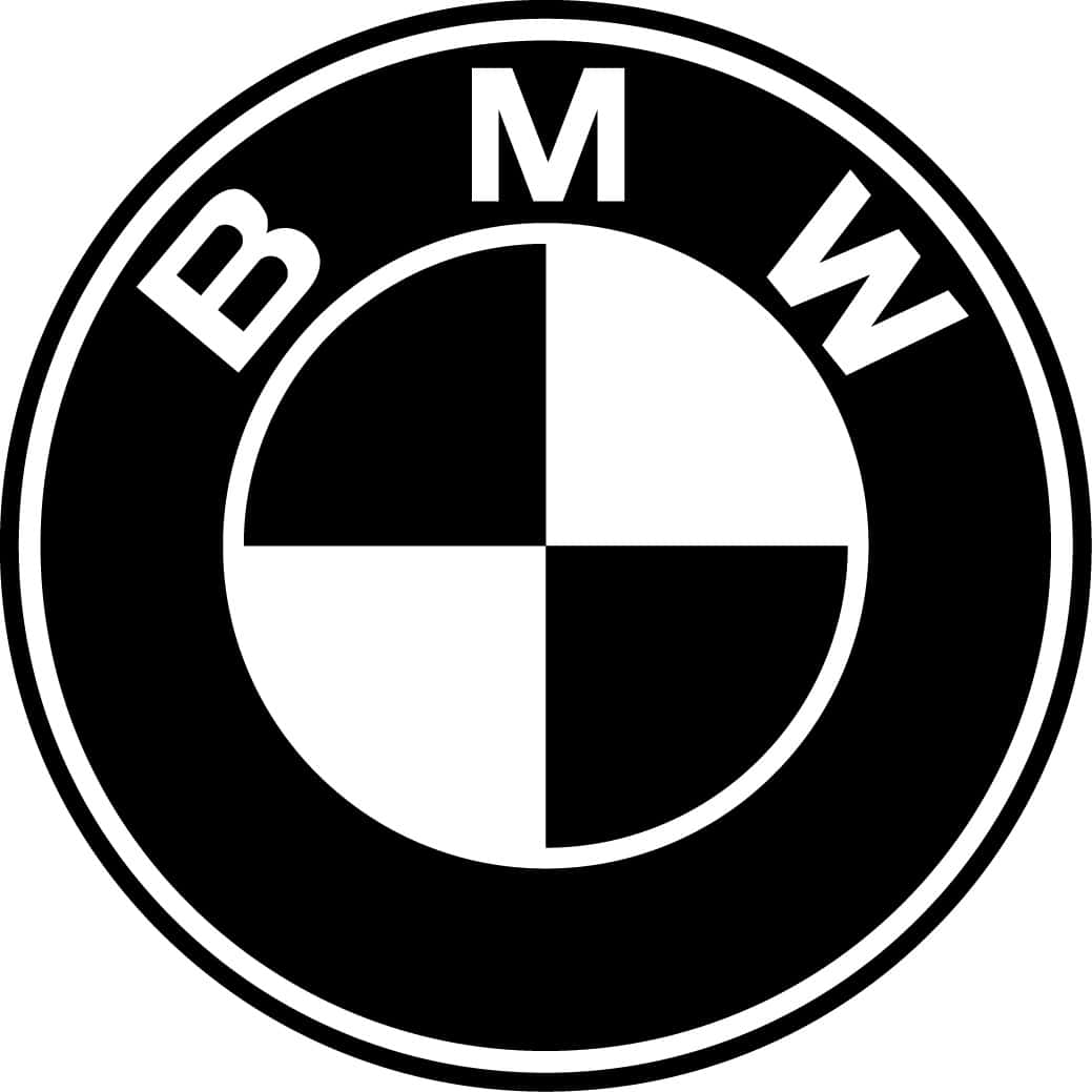 Minimalist Black and White Logo Design Wallpaper