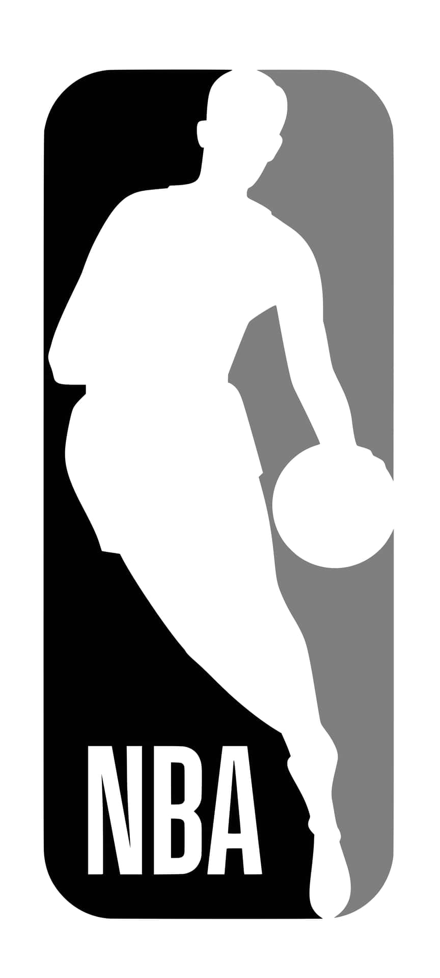 Stylish Black and White Logo Design Wallpaper