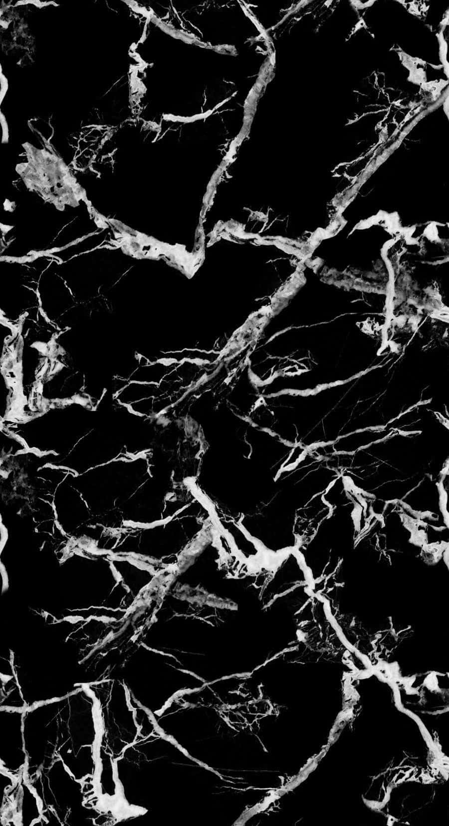 Download Predominant Black And White Marble Wallpaper 