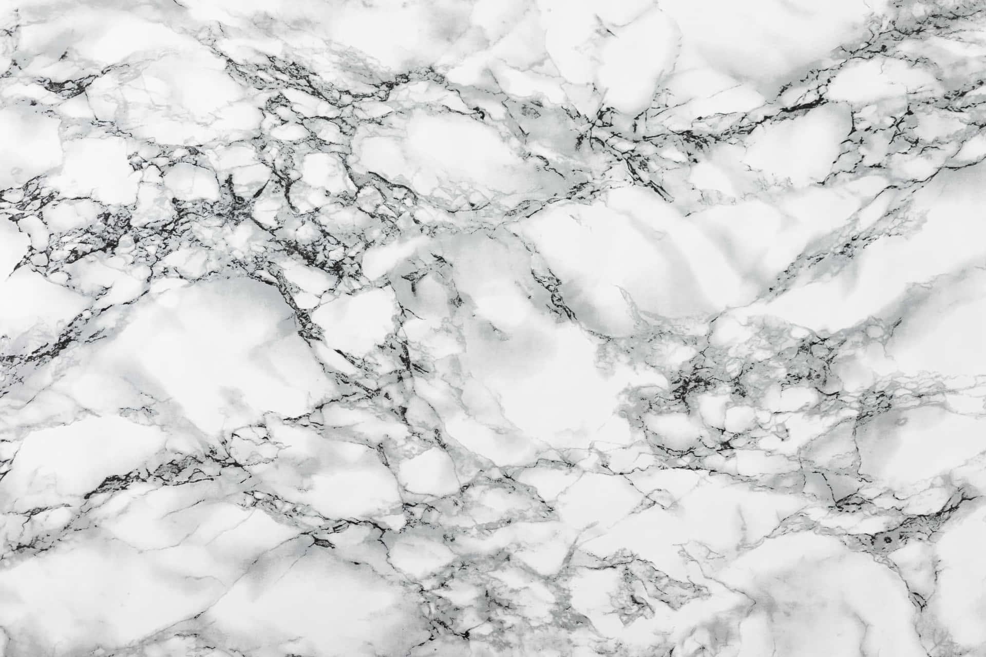 Classic Black and White Marble Wallpaper