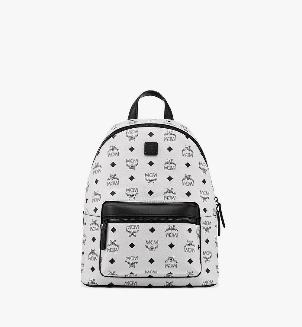 Download Black And White MCM Backpack Wallpaper | Wallpapers.com