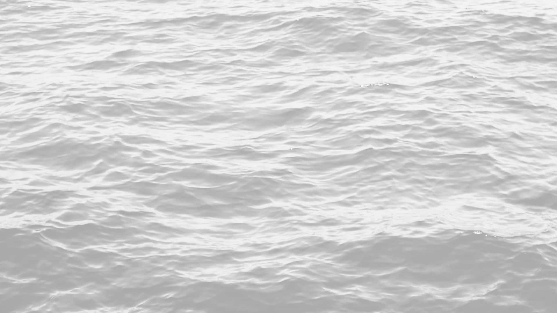 Captivating Black and White Ocean Waves Wallpaper