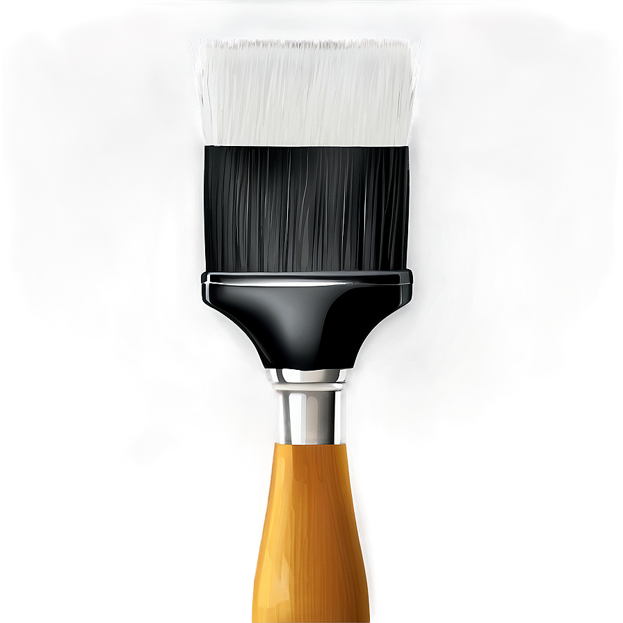 Black And White Paint Brush Png Orl PNG