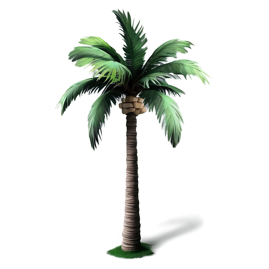 Black And White Palm Tree Png Koc48 PNG