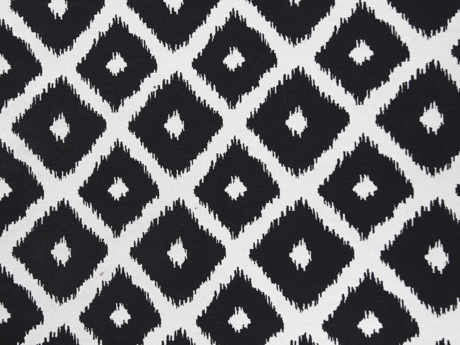 Sort og hvid geometrisk mønster Wallpaper