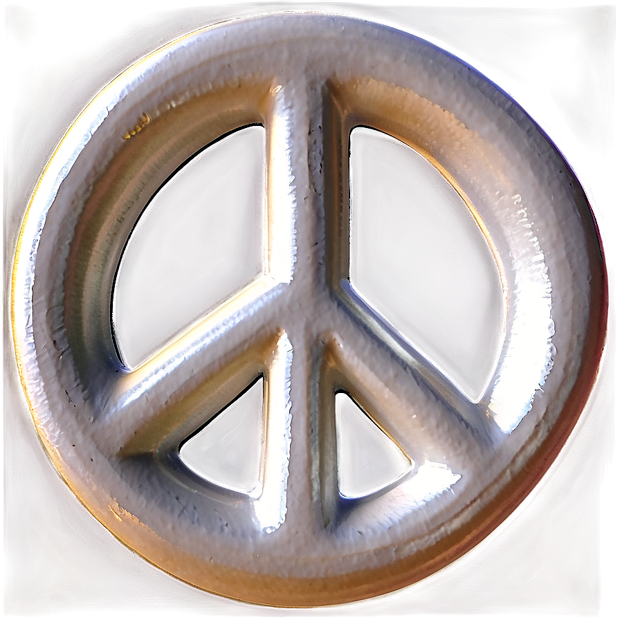 Black And White Peace Sign Png 75 PNG