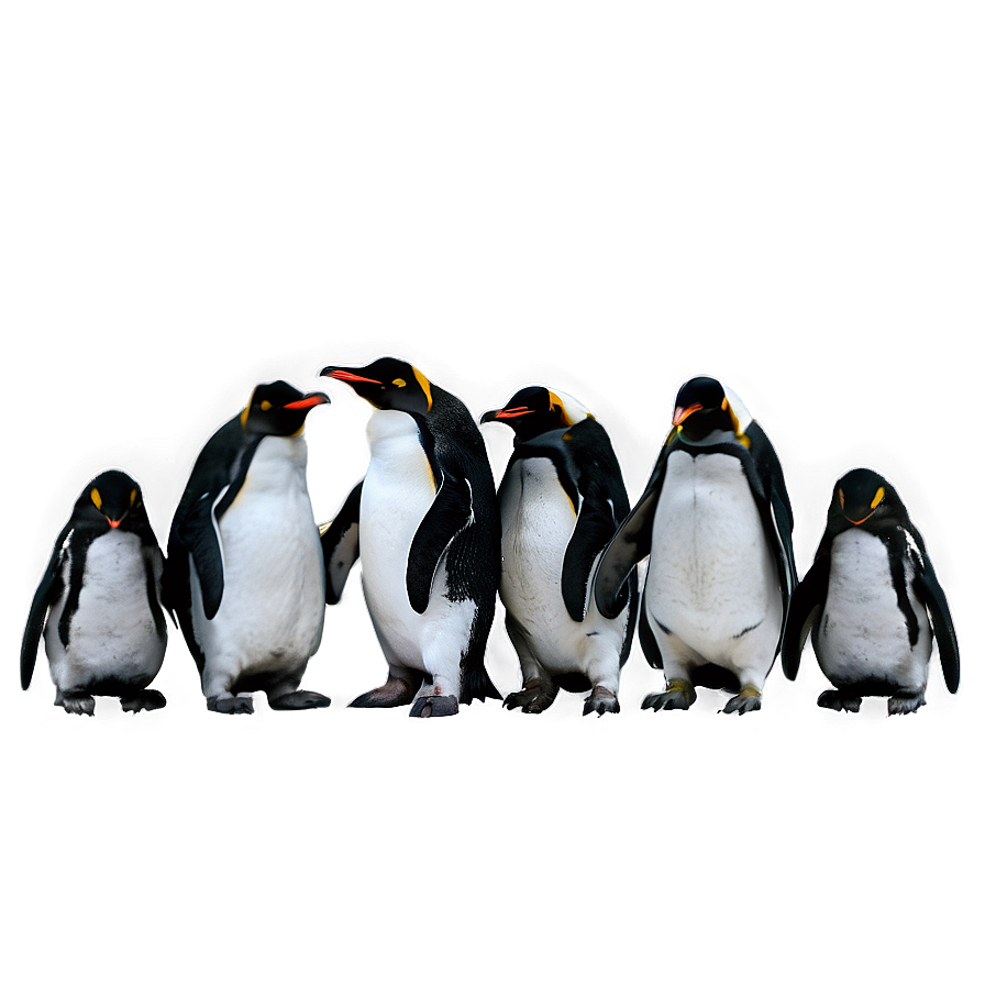 Download Black And White Penguins Png Ncf63 | Wallpapers.com