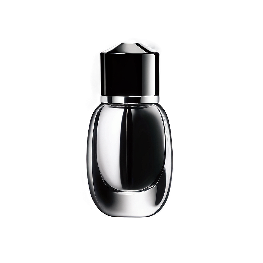 Black And White Perfume Bottle Png 06212024 PNG