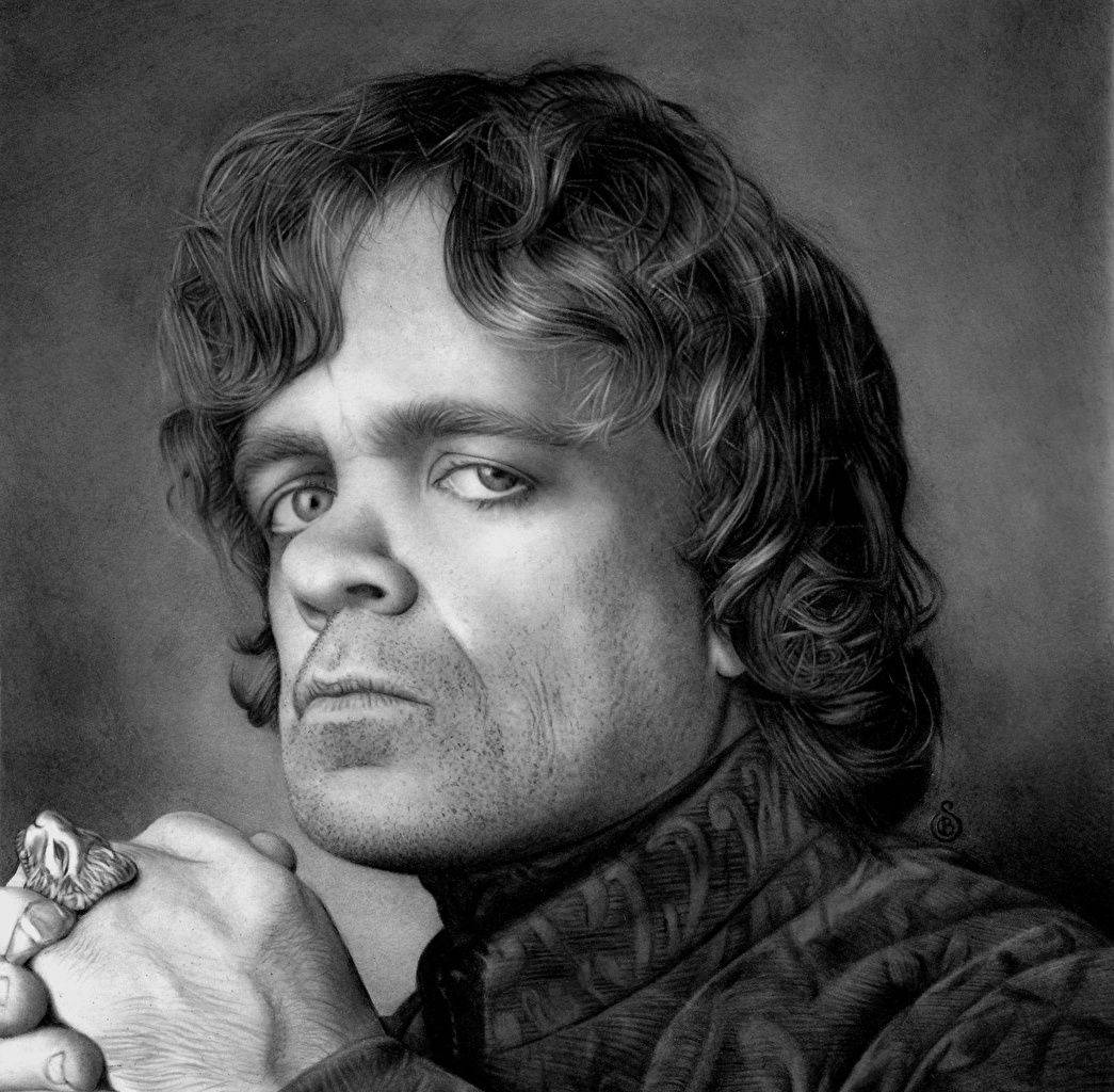 Black And White Photo Peter Dinklage Wallpaper