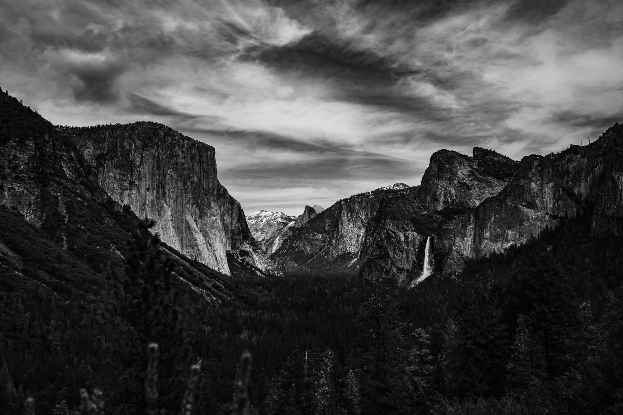 Black And White Photography Mountain Ranges Wallpaper