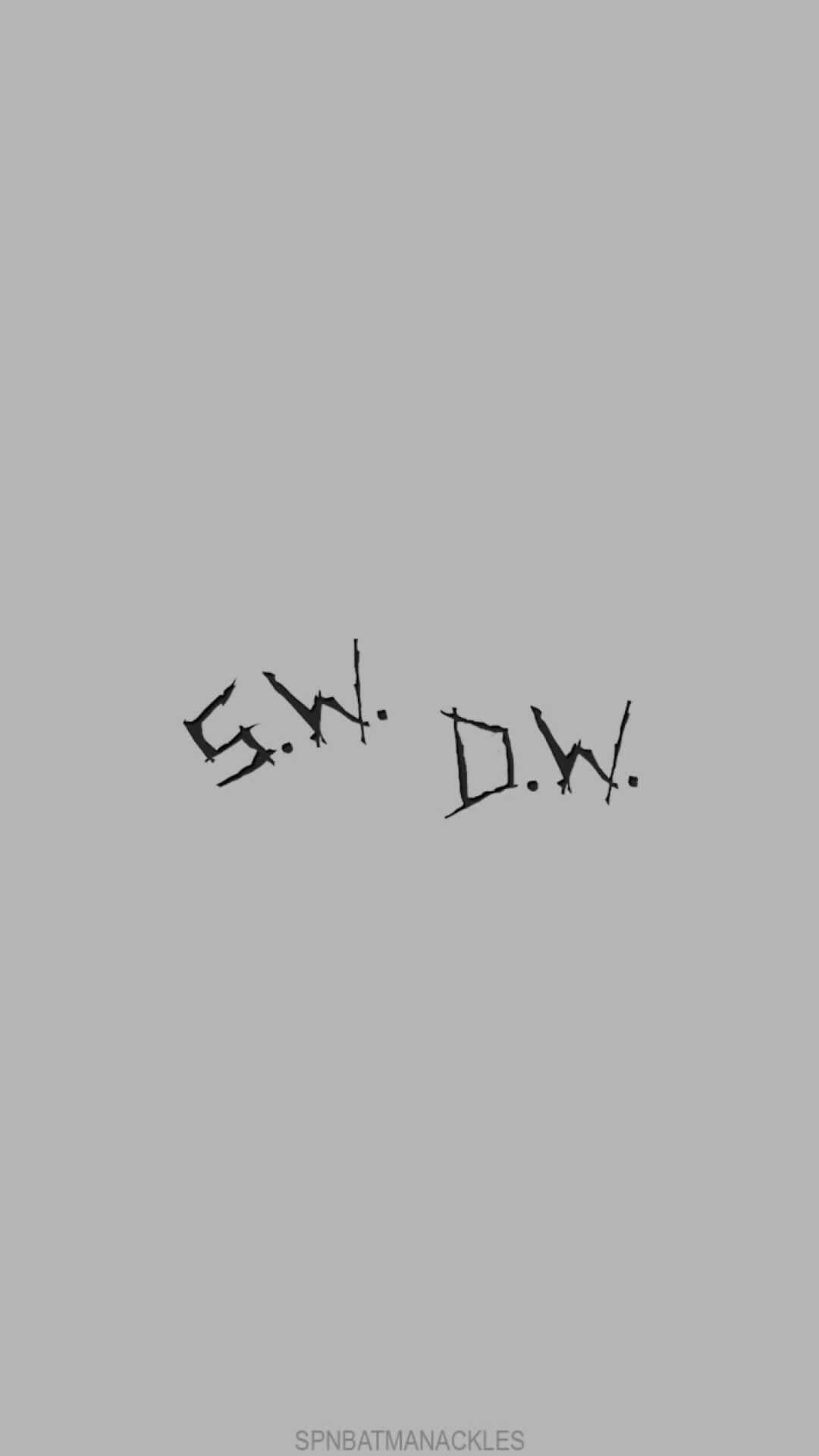 Swd Logo On A Gray Background Wallpaper