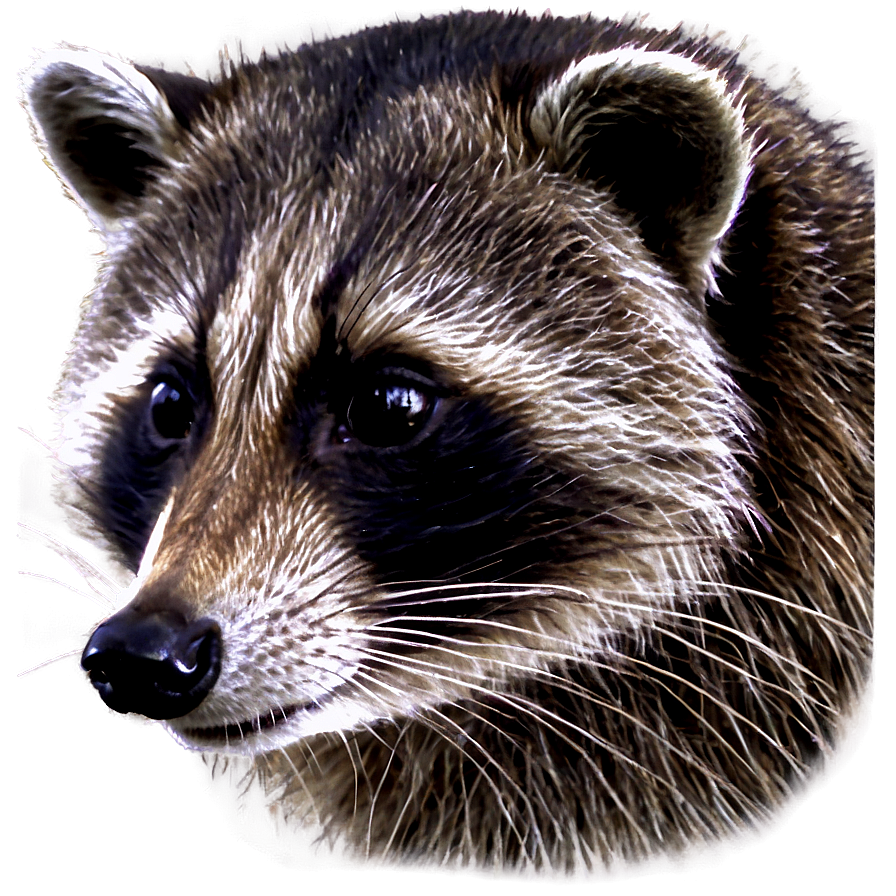 Black And White Raccoon Png Lbk65 PNG