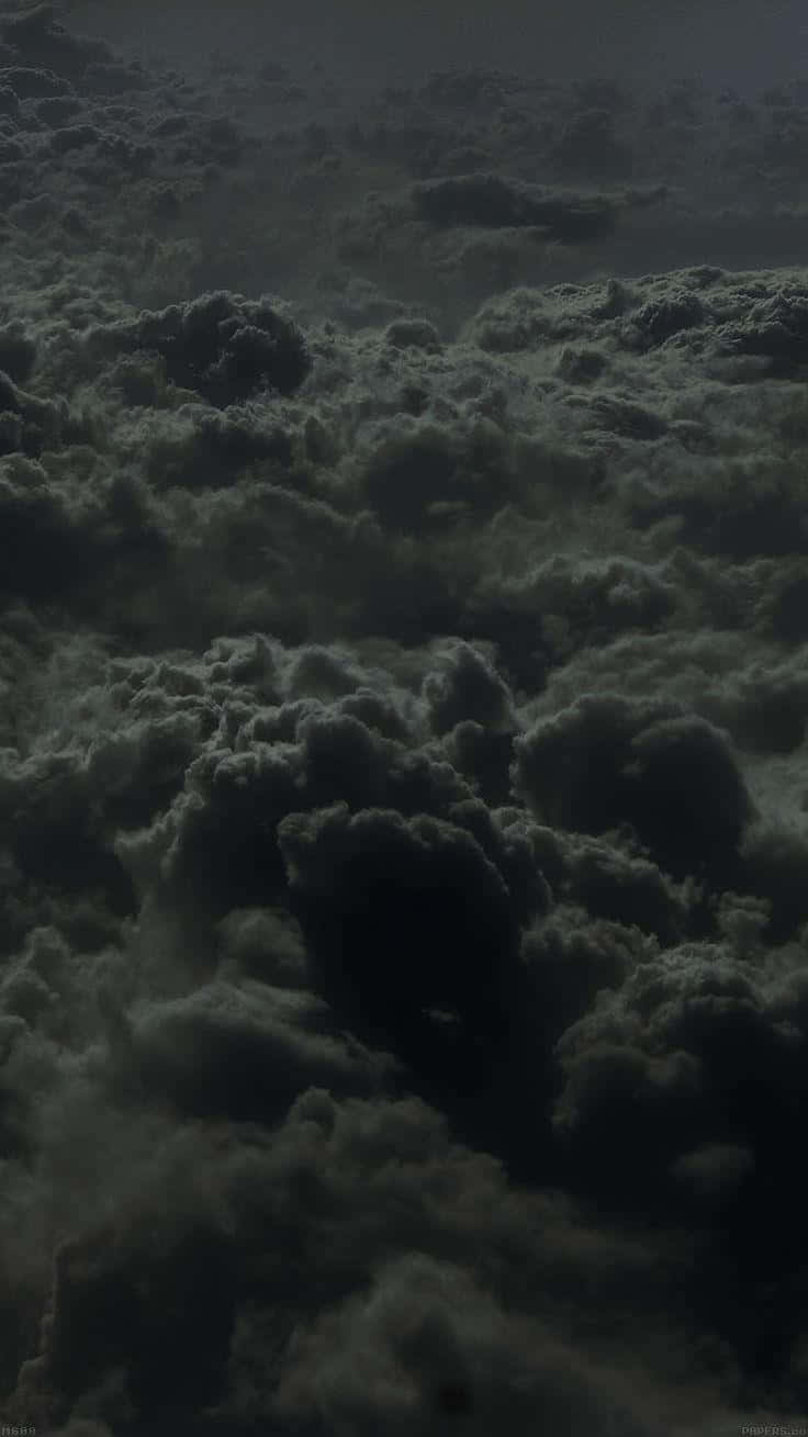 Majestic Black and White Sky Wallpaper