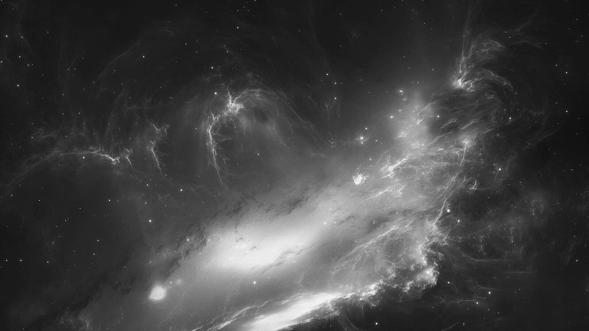 Download Black And White Space Wallpaper 