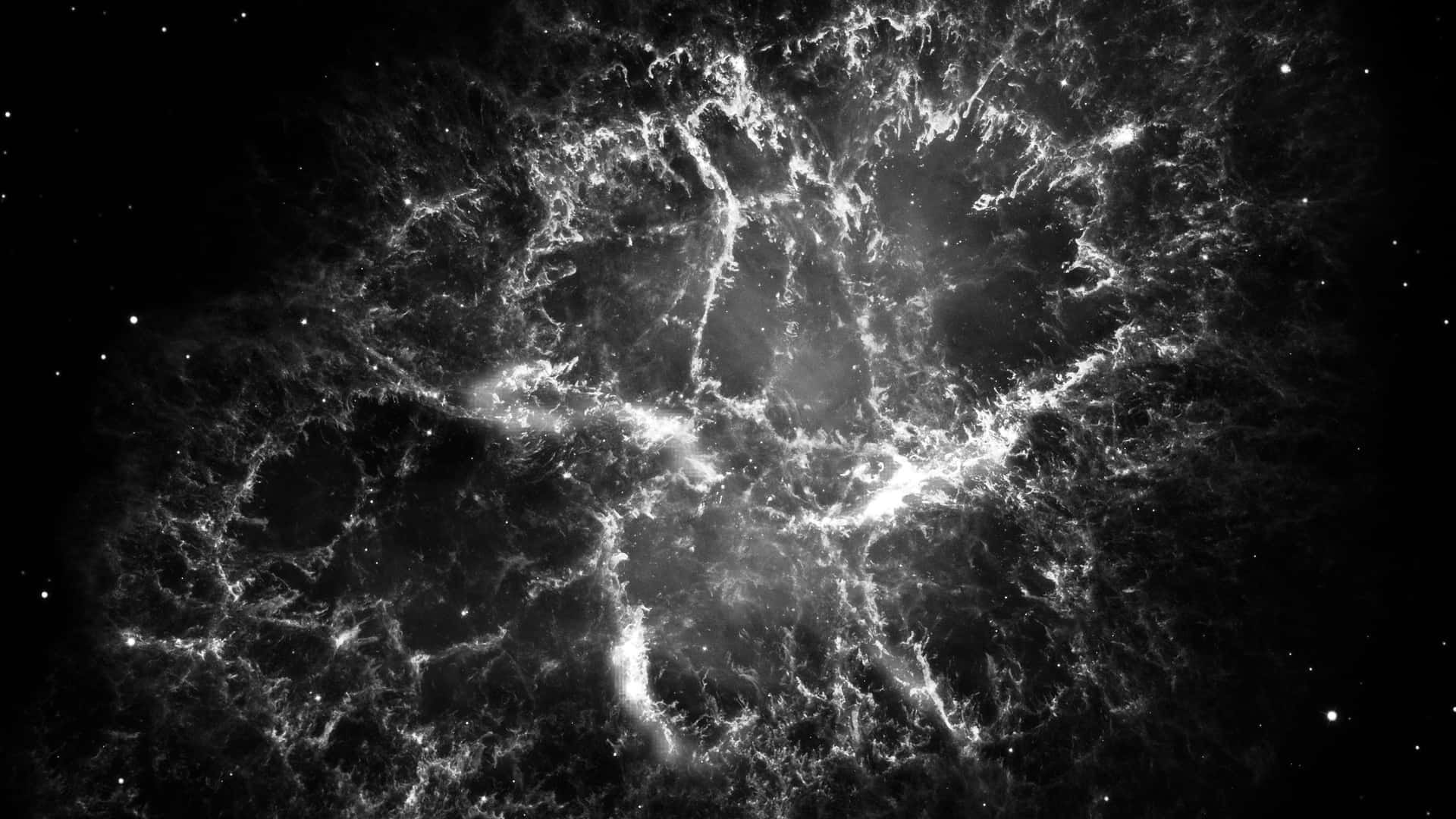 black and white galaxy background