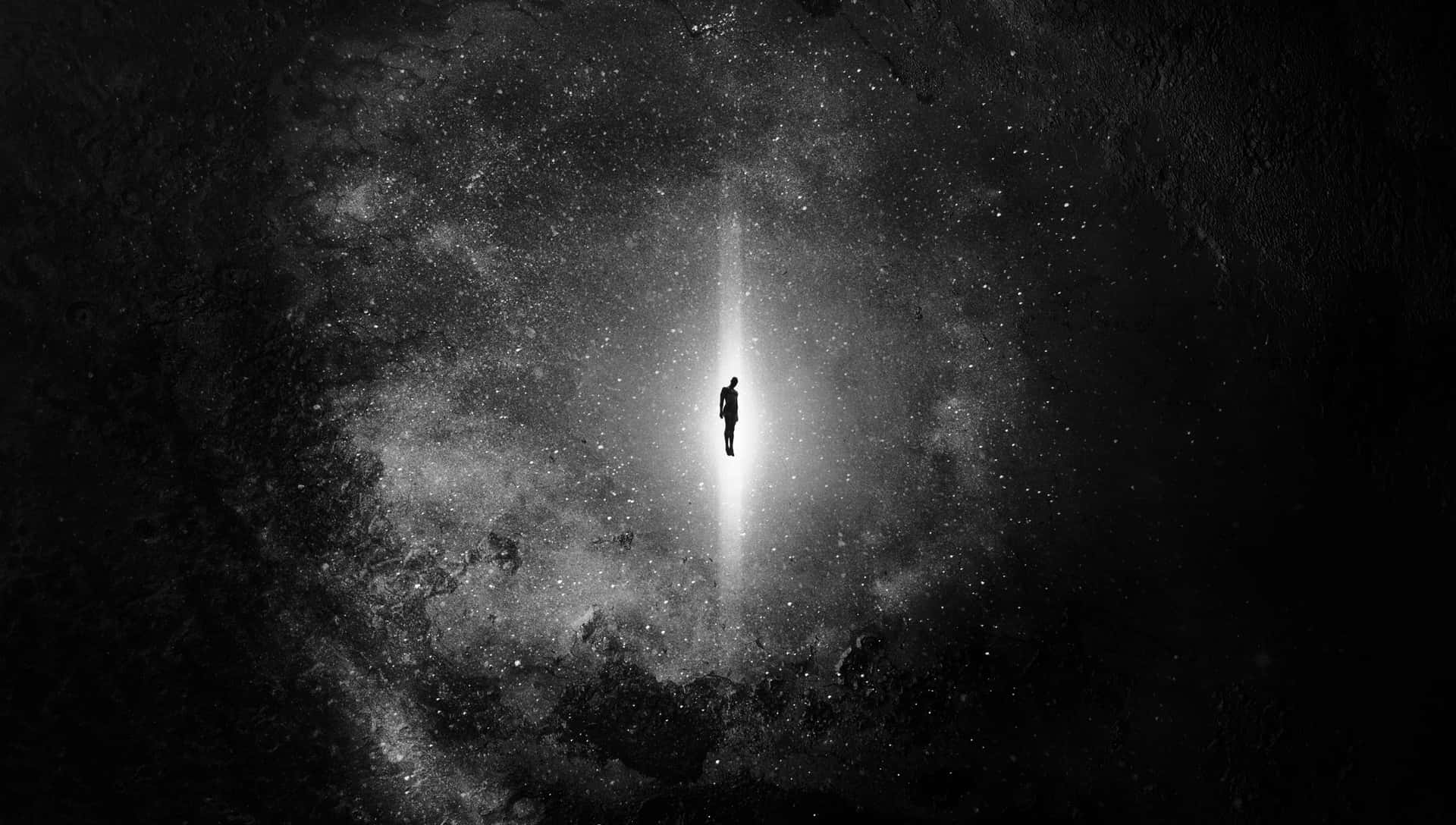 Download The infinite and mysterious black and white space Wallpaper   Wallpaperscom