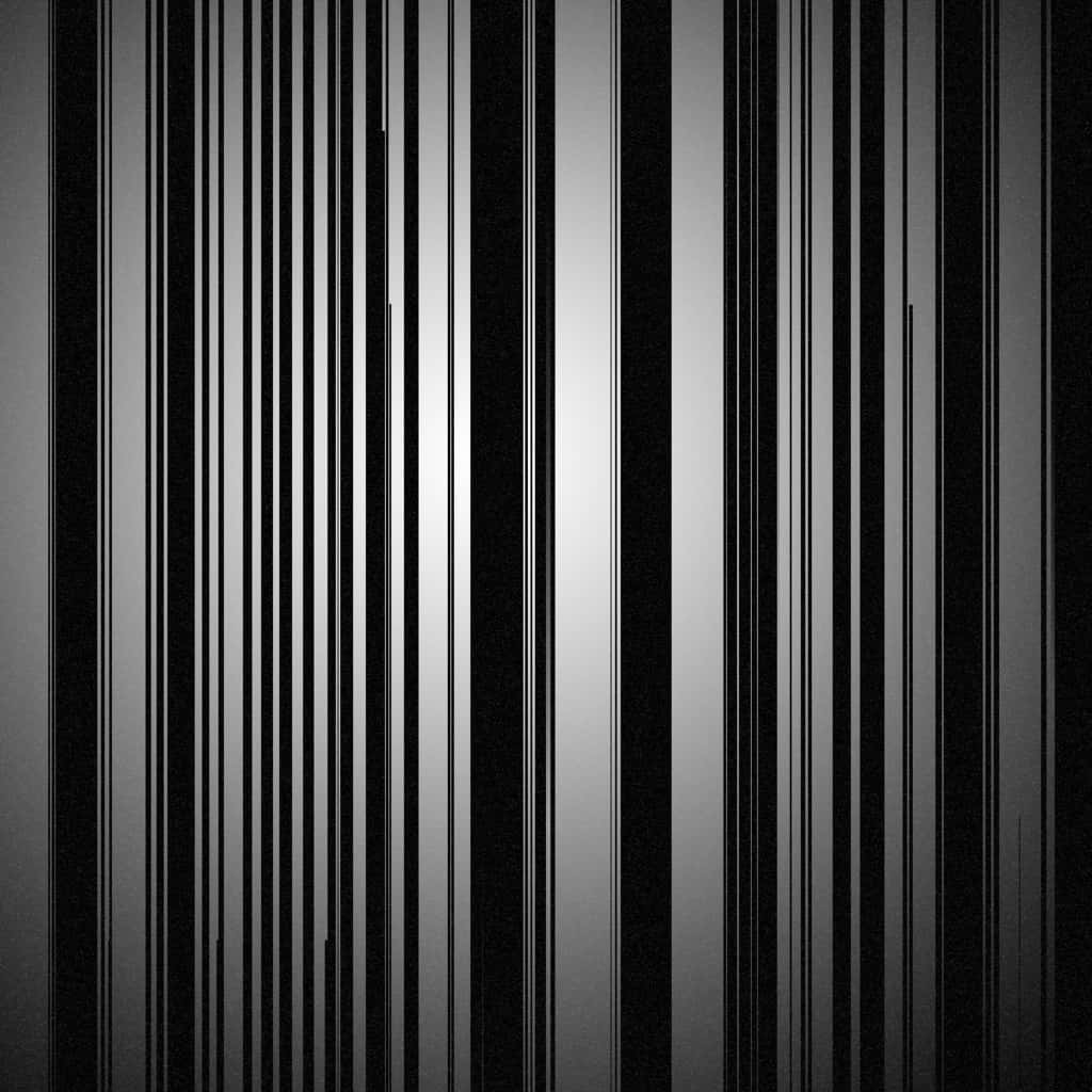 Mutzur Kühnheit – Schwarz-weiß-gestreiftes Hintergrundbild