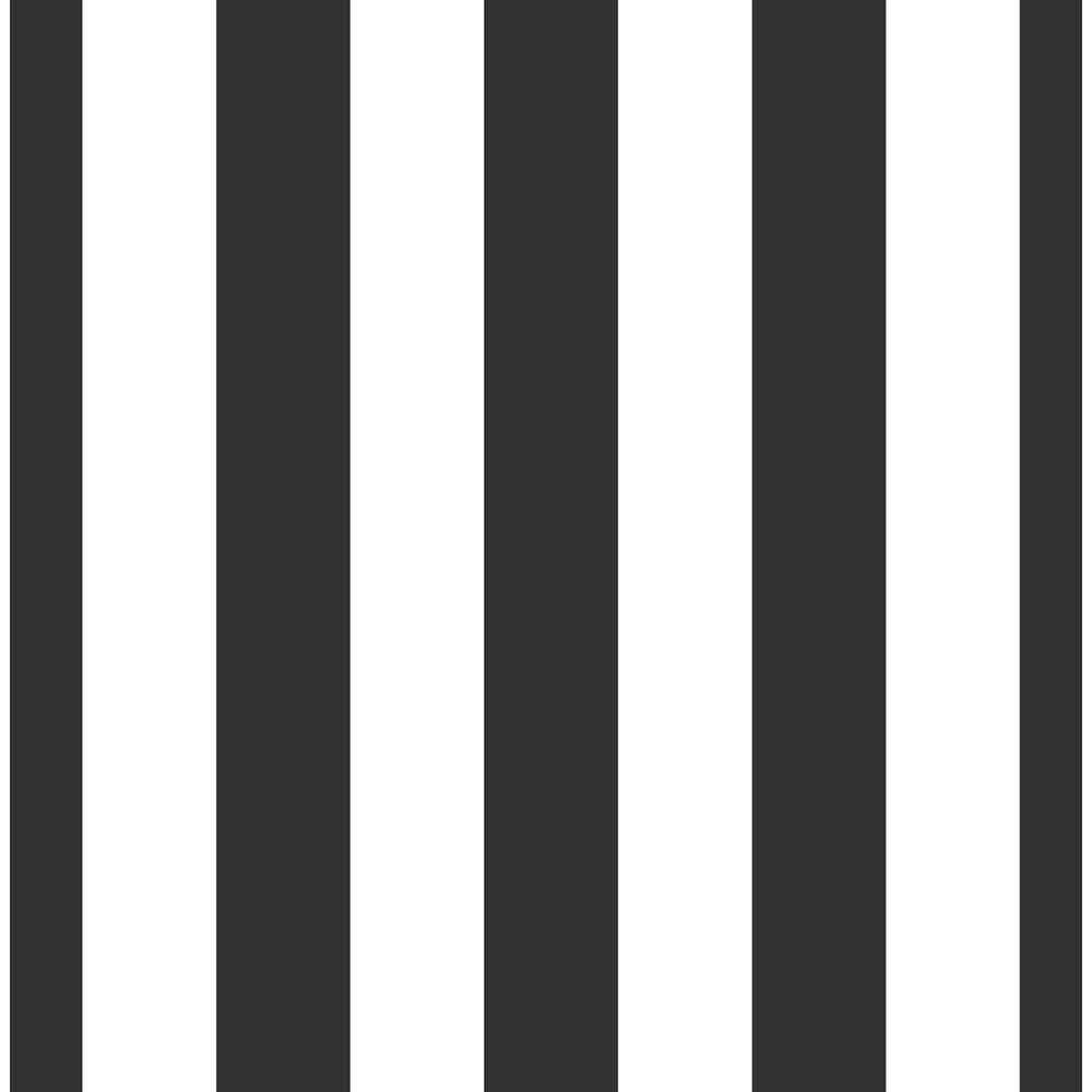 Creating a unique look with black and white stripes