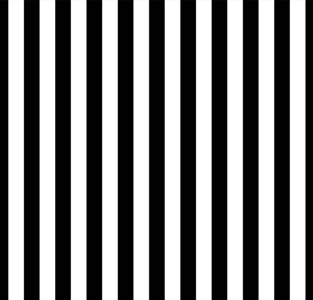Vertical Black And White Stripes Wallpaper
