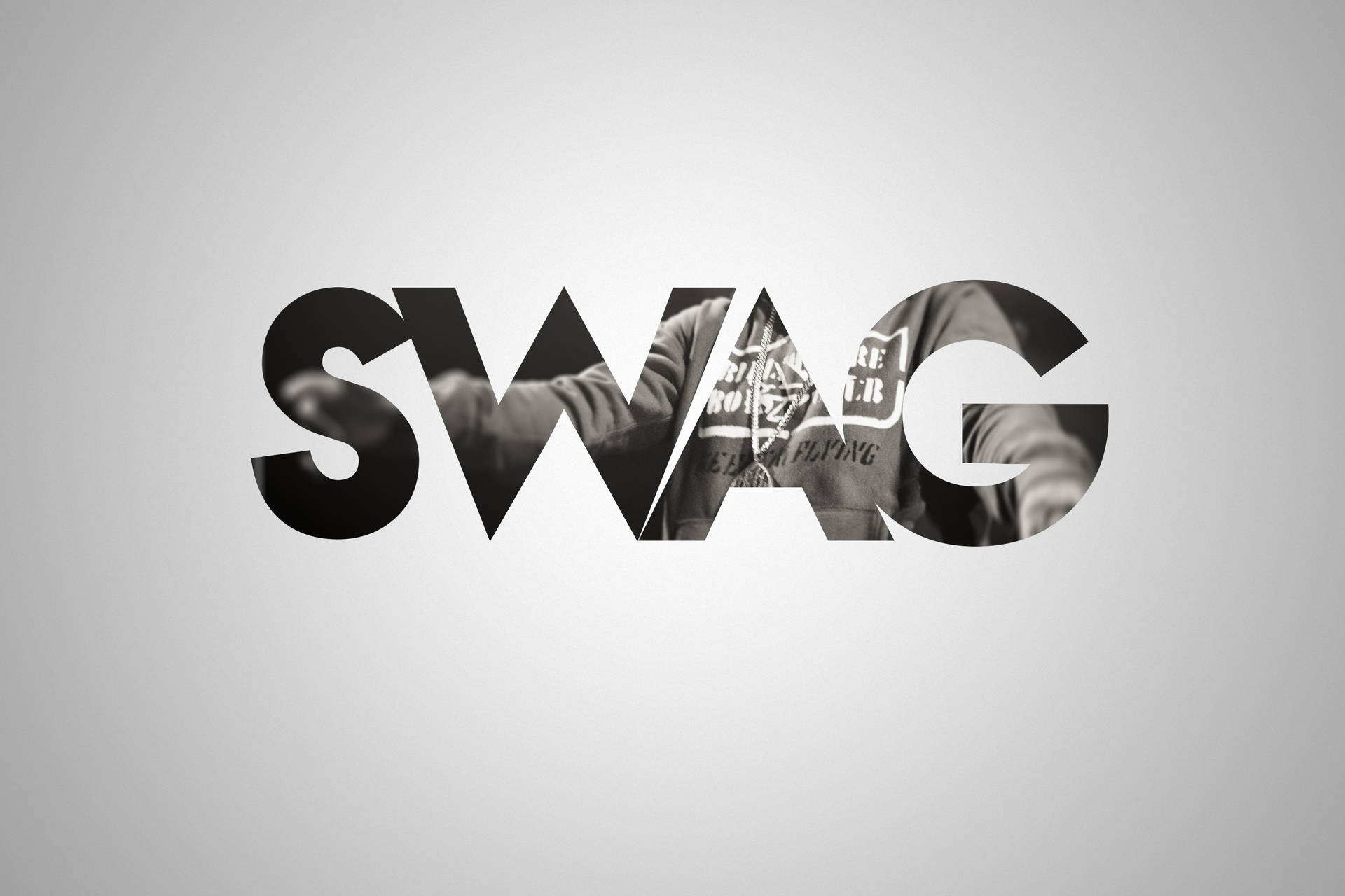 Black And White Swag Wallpaper