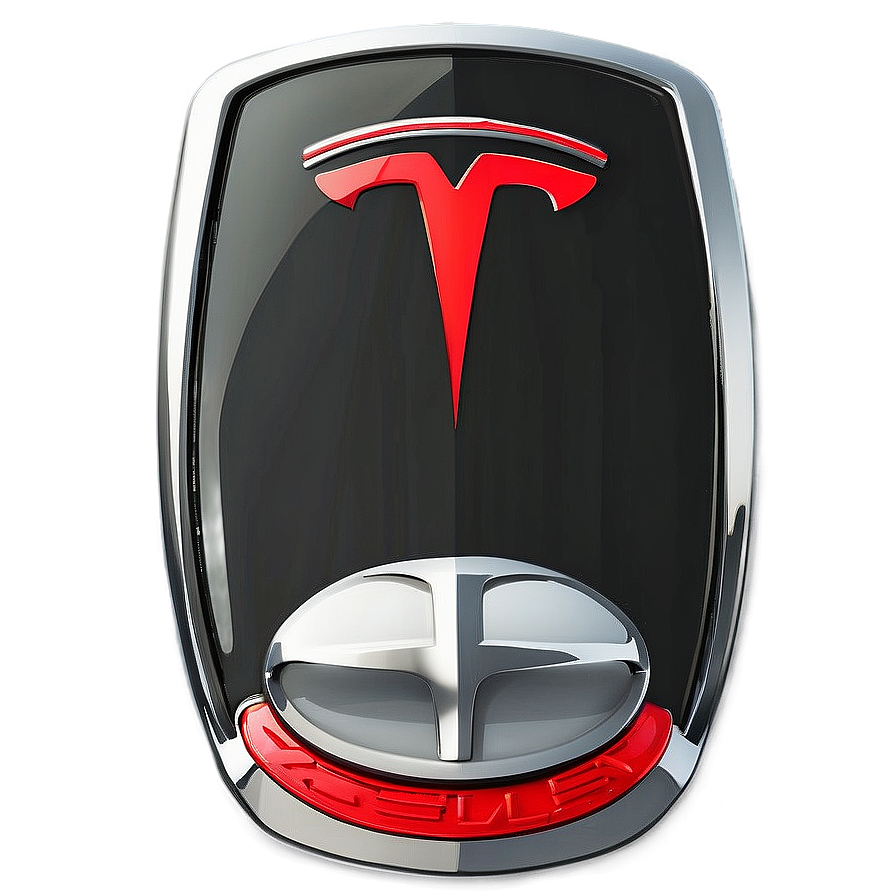 Download Black And White Tesla Logo Png Eos | Wallpapers.com